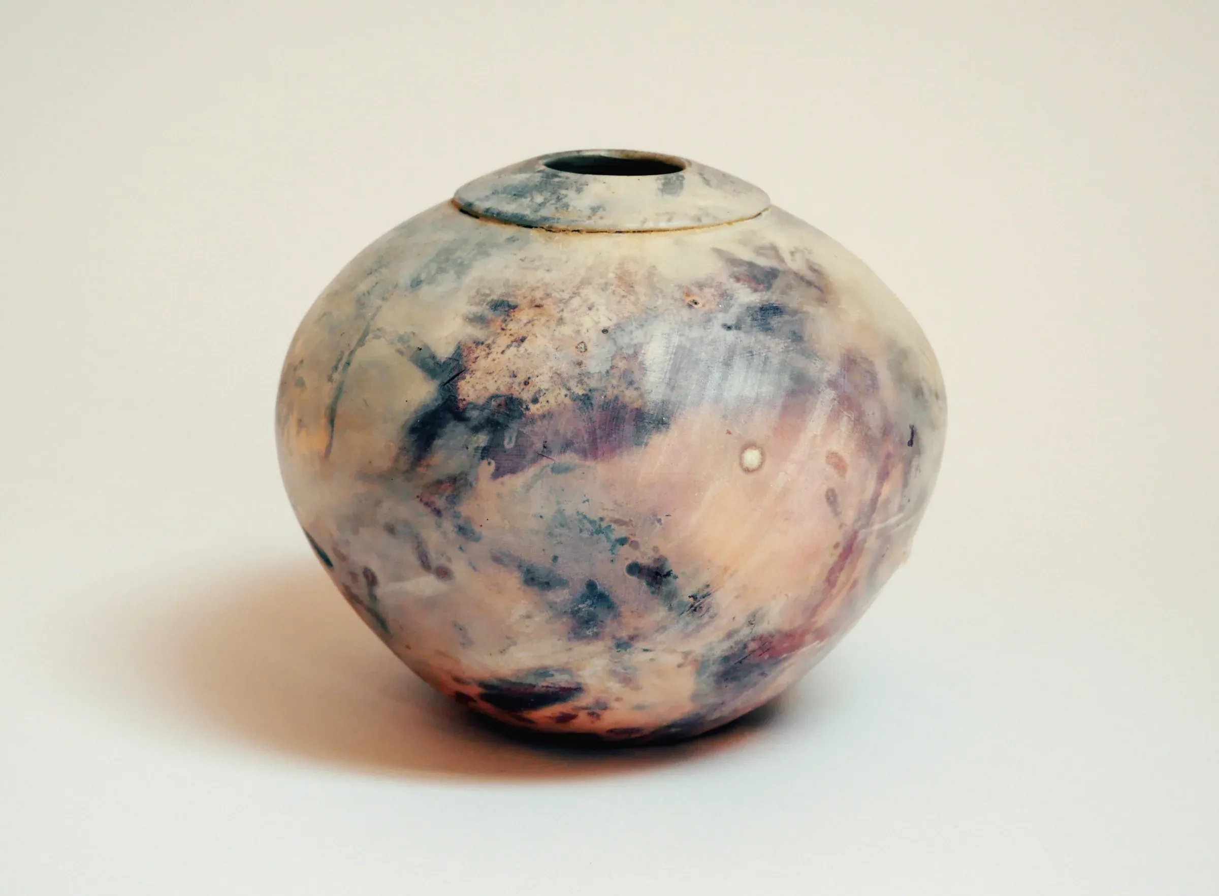 Raku Vase, T.L. Cheung