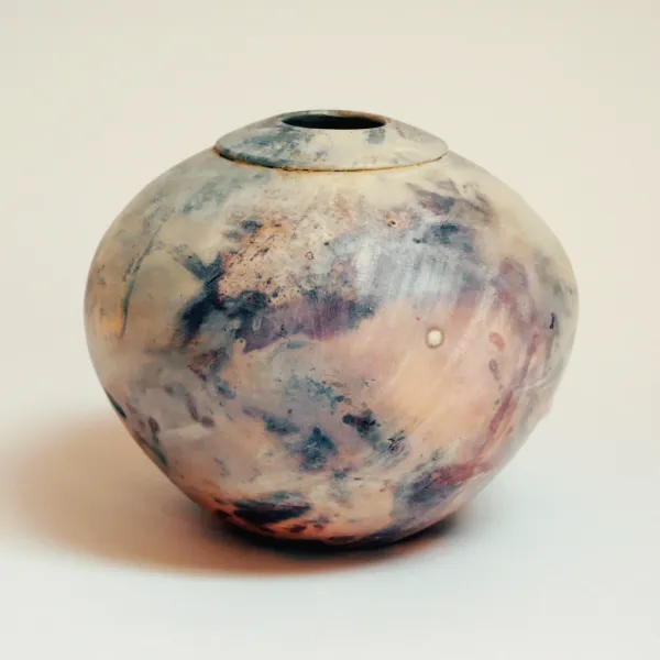 Raku Vase, T.L. Cheung